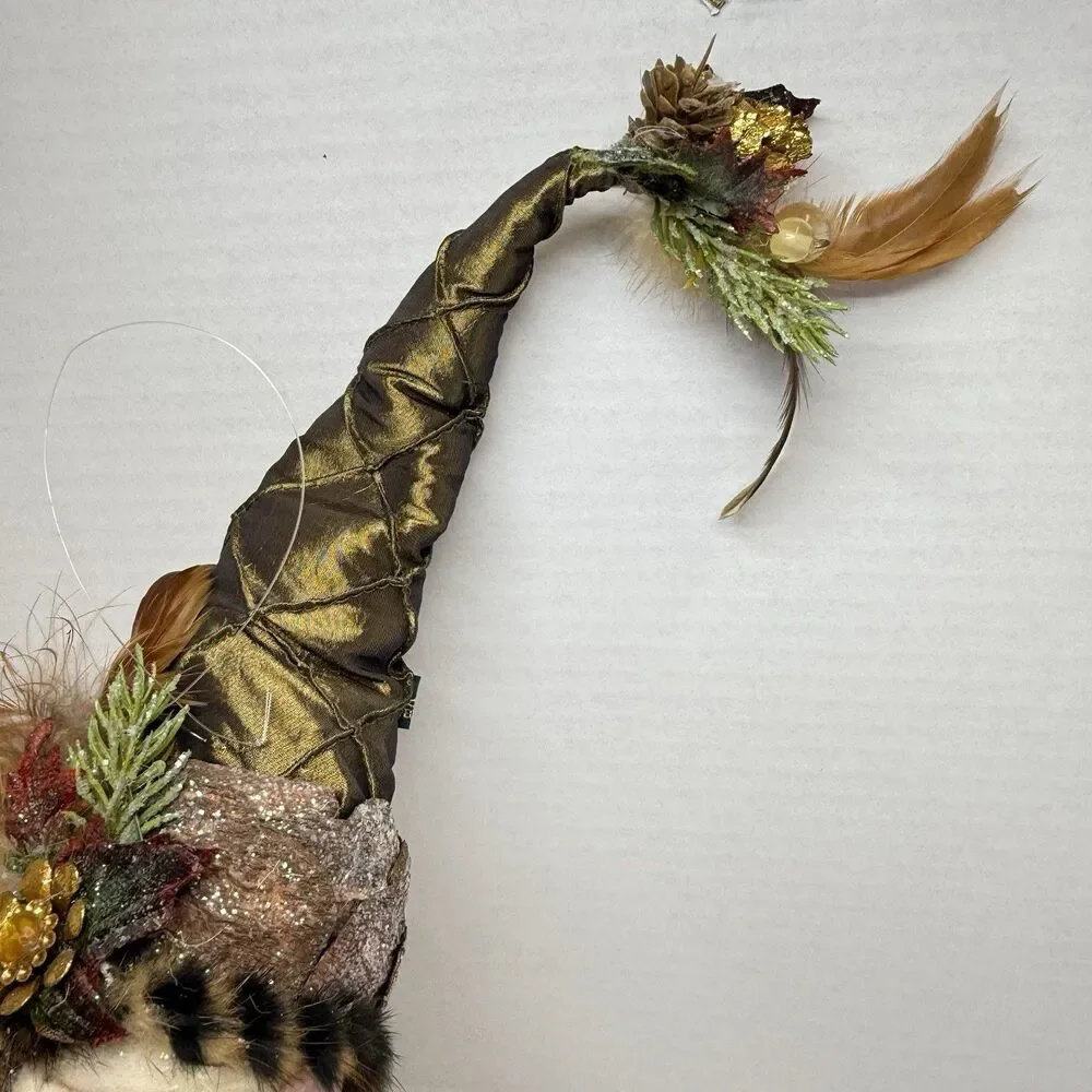 Mark Roberts Pinecone Body Woodlands Animal Fur Feathers Fairy Ornament Rare